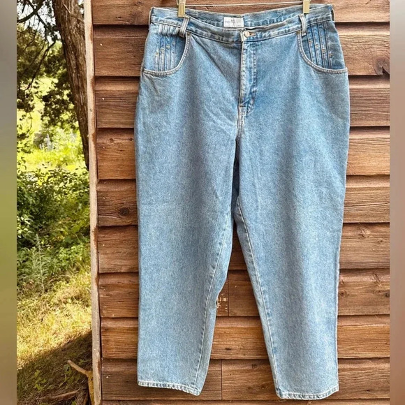Vintage French Dressing High Rise Jeans - Size 18 - Picture 2 of 8